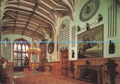 D281732 Windsor Castle The Queen Guard Chamber Pitkin Pictorials Ltd