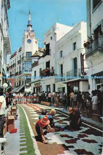 D284033 Sites Decorating Streets for Corpus Day A Campana y J Puig Ferran Serie