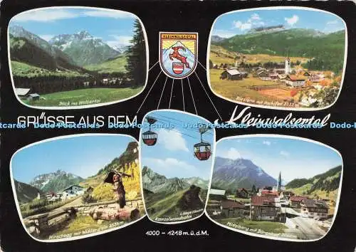 D286274 Grusse aus Dem Kleinwalsertal Blick ins Walsertal Cramers Dortmund Multi