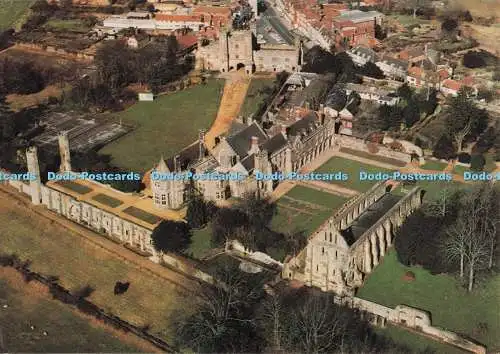D284046 East Sussex Battle Abbey Luftansicht von South East Aerofilms Ltd W S Cowe