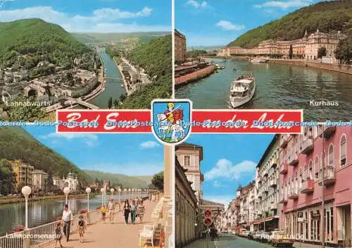 D281749 Bad Ems an der Lahn Kurhaus Lahnabwarts Lahnpromenade Romerstraße Schön