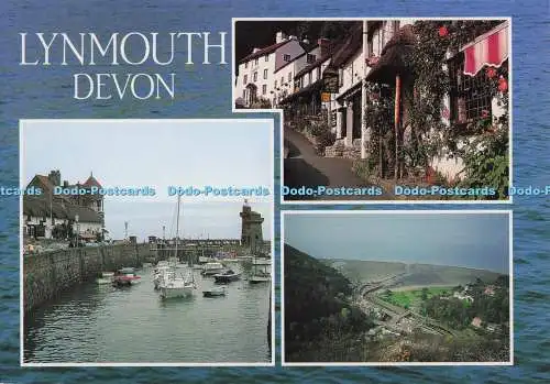 D279369 Lynmouth Devon Mars Hill J Arthur Dixon Multi View