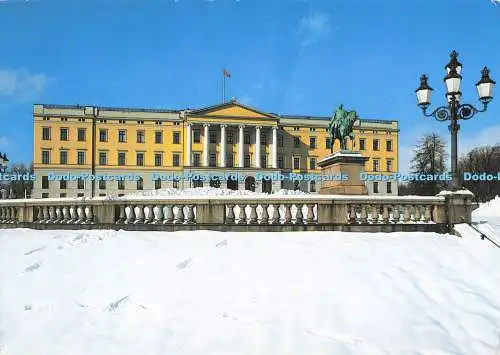 D281753 Norwegen Oslo Slottet The Royal Palace Knut Aune 1986