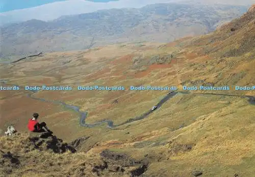 D286286 Cumbria Hard Knott Pass J Arthur Dixon T R Wright