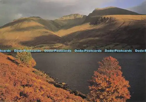 D286288 Cumbria Abwasser mit Scafell und Scafell Hechten J Arthur Dixon