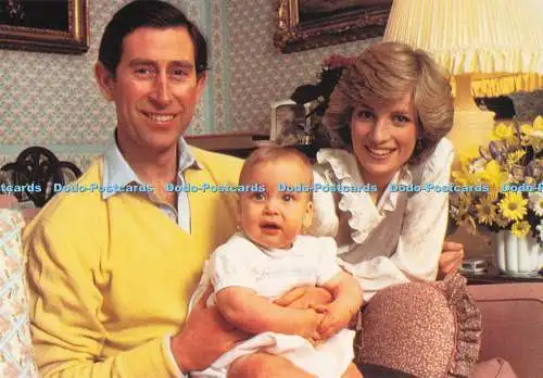 D286289 London Prince and Princess of Wales and Prince William Thomas and Benacc