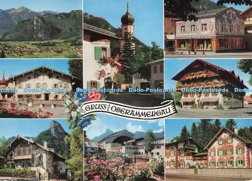 D284104 Gruss aus Oberammergau Dr Greiff Multi View