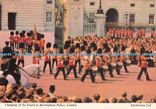 D286338 Londoner Wachablösung im Buckingham Palace Kardorama W W Roberts