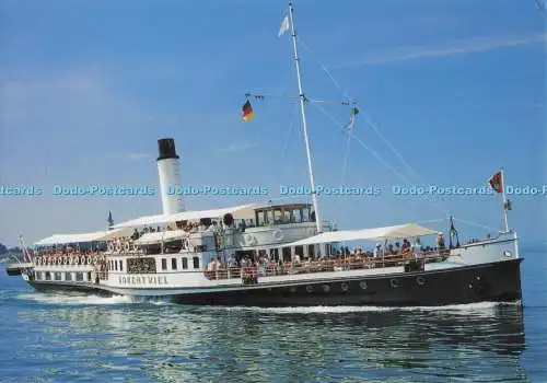D277217 Raddampfer Hohentwiel Schiffsdaten Franz Milz