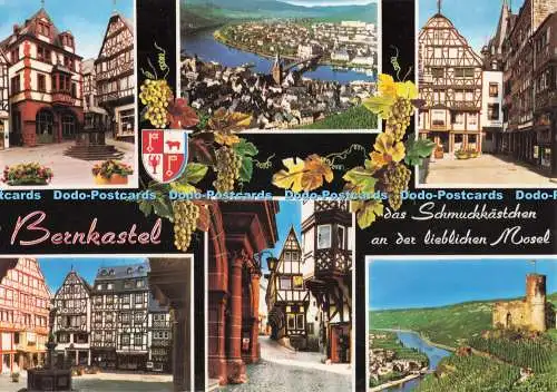 D284117 Bernkastel das Schmuckkastchen an der Lieblichen Mosel F G Zeitz Multi V