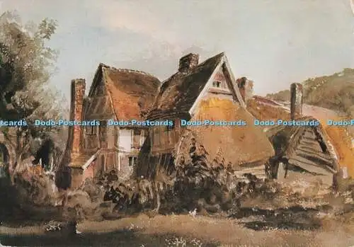 D277232 Cottage at Aldbury Peter De Wint Usher Gallery Colin Richardson Drucker