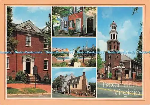 D286409 Alexandria Virginia John Hinde Curteich L B Prince D Noble Multi View