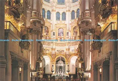 D286498 Granada Catedral Orgel Ansicht und Große Kapelle Postales Granada Serie 45