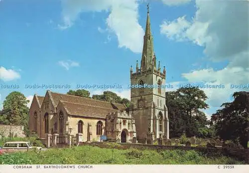 D277424 Corsham St Bartholomews Church Judges C 2955 X