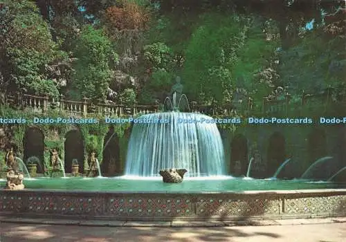 D282050 Tivoli Villa d Este Der Ovato-Brunnen wurde aufgrund seiner ovalen Struktur Alt