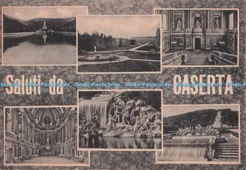 D277474 Saluti da Caserta Ditta F Croce and Figlio Multi View