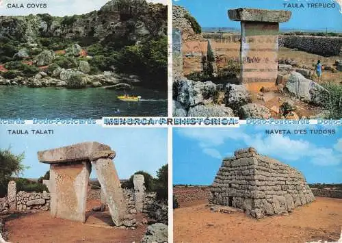 D282074 Menorca Prehistorica Taula Talati Naveta d es Tudons Cala Coves Taula Tr
