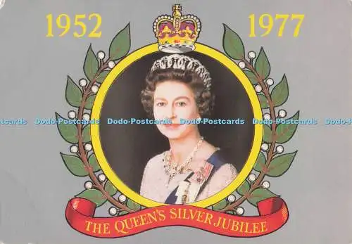 D279735 Silber Jubiläum von H M Queen Elizabeth II The Postcard Association of Gre