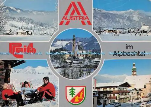 D277525 Österreich Reith im Alpbachtal Tiroler Kunstverlag Chizzali KTV Multi View