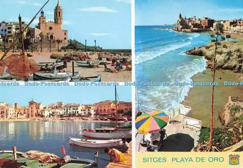 D286656 Sitges Playa de Oro Gold Beach R Gasso No 124 Multi View