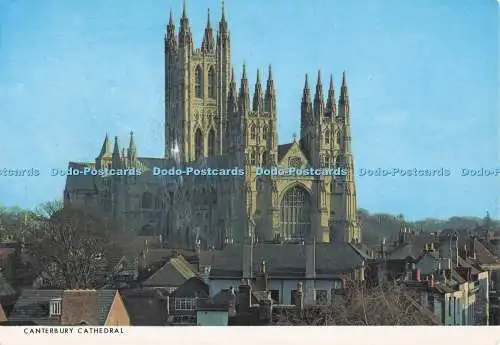 D282133 Kathedrale von Canterbury Die Nordwestansicht zeigt das westliche Ende des