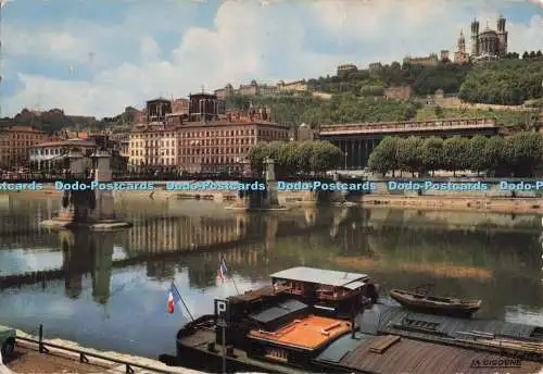 D279744 Lyon Rhone La Saone La Cigogne Andre Leconte