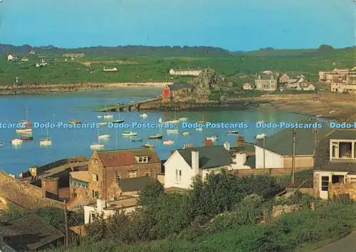 D282135 Isles of Scilly St Mary The Harbour Beric Tempest F E Gibson