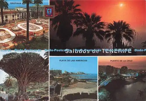 D284424 Salutos de Tenerife Playa de las Americas Puerto de la Cruz Orotava Fisa