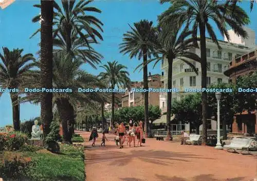 D286662 Sitges Paseo Maritimo A Campana y J Puig Ferran Postales Farbe Cyp