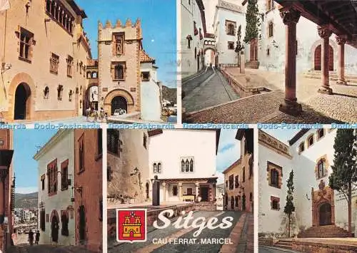 D286663 Sitges Costa Dorada Museos Cau Ferrat y Maricel A Campana y J Puig Ferra