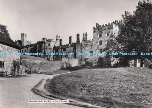 D279752 Haddon Hall Aufstieg zum Torturm RP