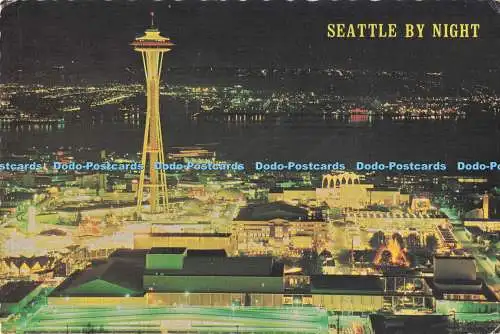 D284431 Seattle by Night C P Johnston Company Mike Roberts Max R Jensen