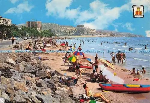 D277543 Benicasim Castellon The Benicasim Beach Pergamino