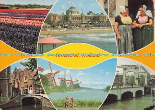 D282148 Groeten uit Holland Gebr Spannjersberg Multi View