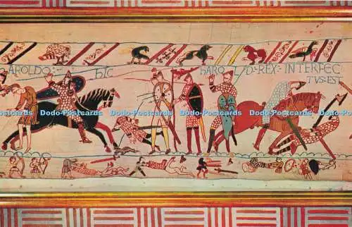 D286672 Bayeux Calvados Tele du Conquest dite Tapisserie de la Reine Mathilde Ha