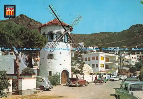 D286697 Rosas Costa Brava Canyellas Petitas Moli Blau Fisa Escudo de Oto No 3164