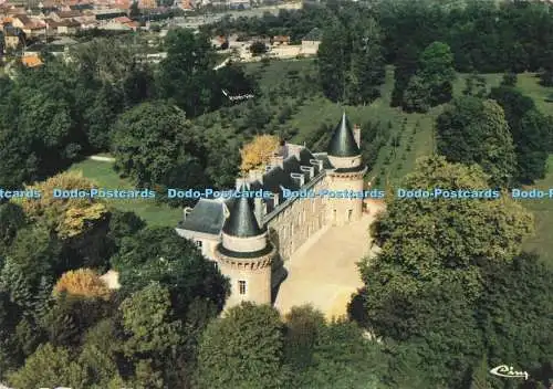 D284462 Dormans Marne Le Chateau XII s Vue Aerienne Combier Imprimeur Macon Cim