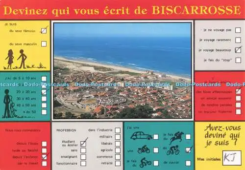 D282192 Devinez qui vous ecrit de Biscarrosse Thouand Multi View 1996