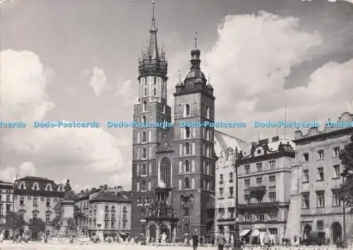 D282205 Krakau Kosciol Mariacki P T K H Hermarowitcz 1950