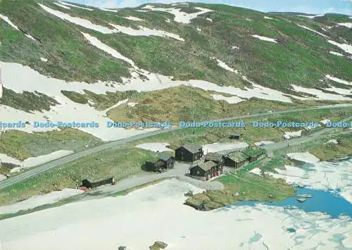 D284497 Norwegen Haukeliseter Berghotel an der Telemark Hardanger Road Norman