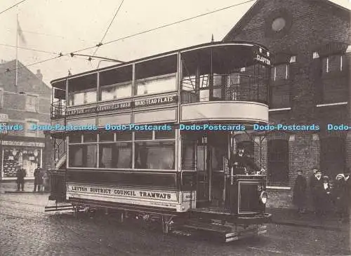 D286738 Leyton Tramcar No 27 Lea Bridge Road 1906 Guardian Gazette Reader Service