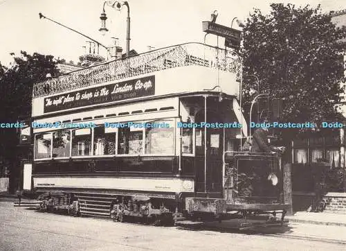 D286739 Walthamstow Tramcar No 48 Higham Hill Terminus 1929 Guardian Gazette Rea