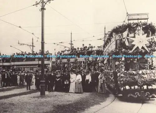 D286740 Walthamstow Electric Tramways Offizielle Eröffnungsfeier 3. Juni 1905 G
