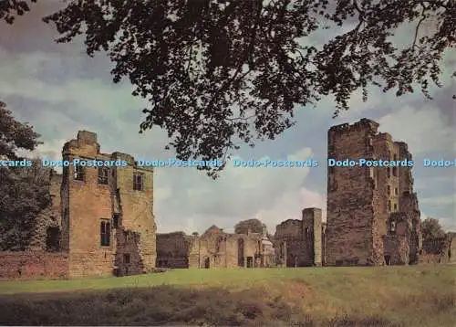 D277610 Leicestershire Ashby de la Zouch Castle Blick von Südwesten mit th