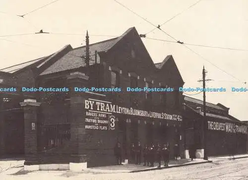 D286742 Leyton Tram Depot Lea Bridge Road um 1907 Guardian Gazette Reader Service