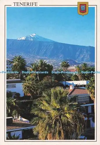 D284518 Teneriffa Puerto de la Cruz La Paz Park und Teide Fisa Escudo de Oro Arma