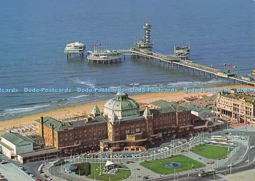 D286763 Scheveningen Holland Luchtopname Pier Gebr Spanjersberg 1976