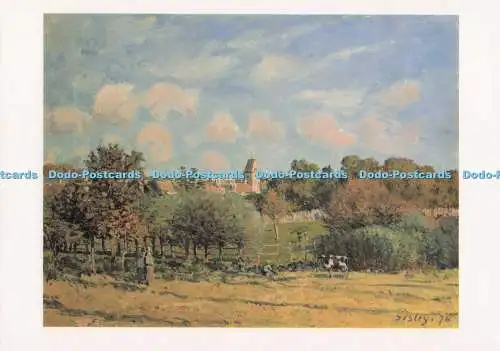 D279850 Der Glockenturm im lauten Le Roi Alfred Sisley Glasgow Museen The Burrell