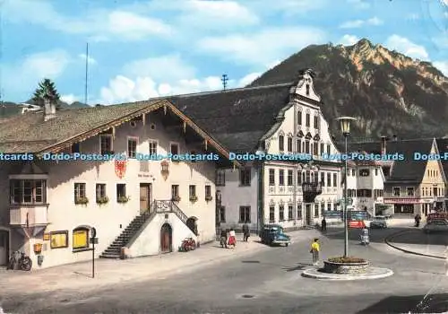 D282267 Strassenpartie aus Reutte Tirol Risch Lau 1966