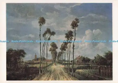 D277669 National Gallery The Avenue Middelharnis Hobbema Meyndert
